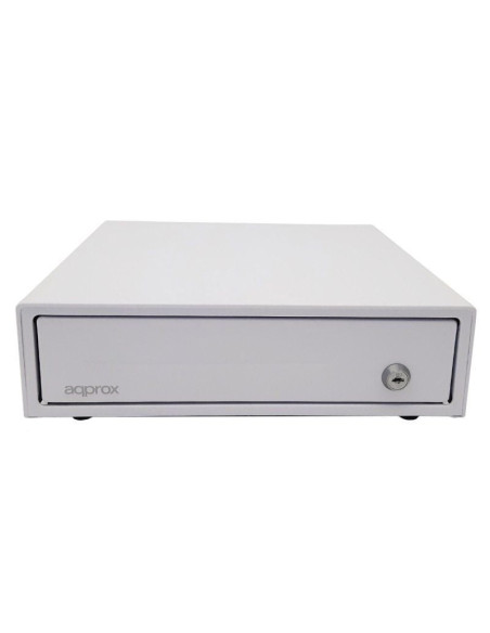 Cajón portamonedas approx appcash33wh/ manual y automático/ blanco