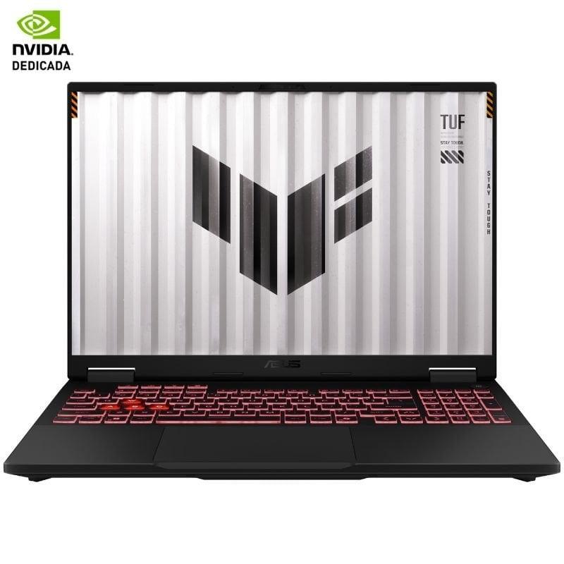 Portátil Gaming Asus TUF Gaming A16 TUF608UP-TU162 Ryzen 7 260/ 16GB/ 512GB SSD/ GeForce RTX 5070/ 16'/ Sin Sistema Operativo