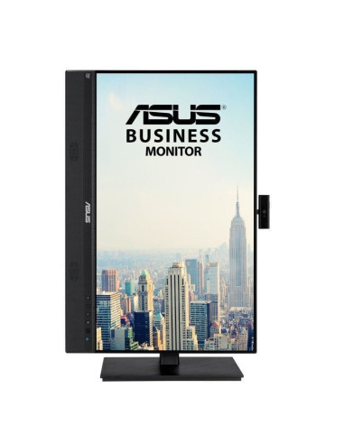 Monitor profesional asus be24ecsnk 23.8'/ full hd/ webcam/ multimedia/ regulable en altura/ negro