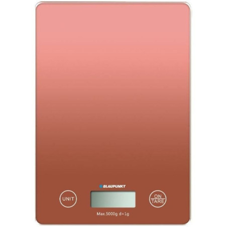 Báscula de cocina electrónica blaupunkt bp4013/ hasta 5kg/ naranja claro