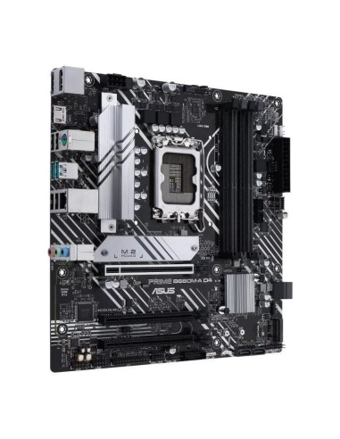 Placa base asus prime b660m-a d4-csm/ socket 1700/ micro atx