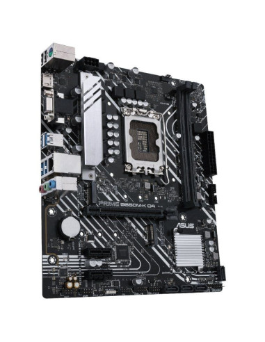 Placa base asus prime b660m-k d4/ socket 1700/ micro atx