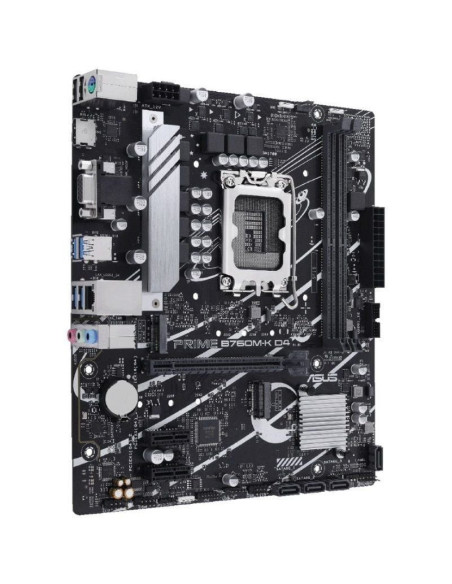 Placa base asus prime b760m-k d4 socket 1700/ micro atx