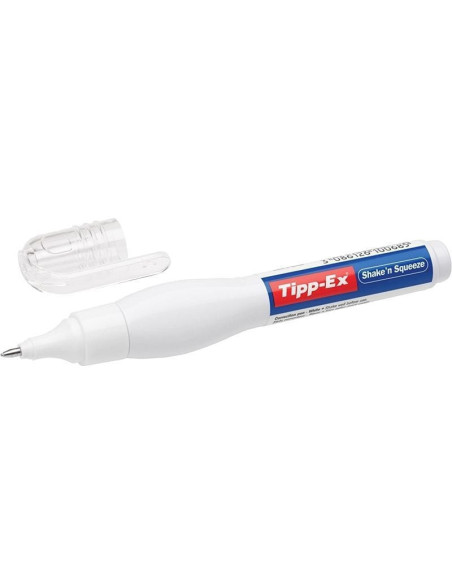 Caja de correctores de escritura en lápiz bic tipp-ex shake'n sqeeze/ 8ml/ 10 unidades