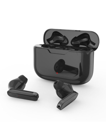Auriculares bluetooth blaupunkt true wireless blp4969 con estuche de carga/ autonomía 3h/ negros
