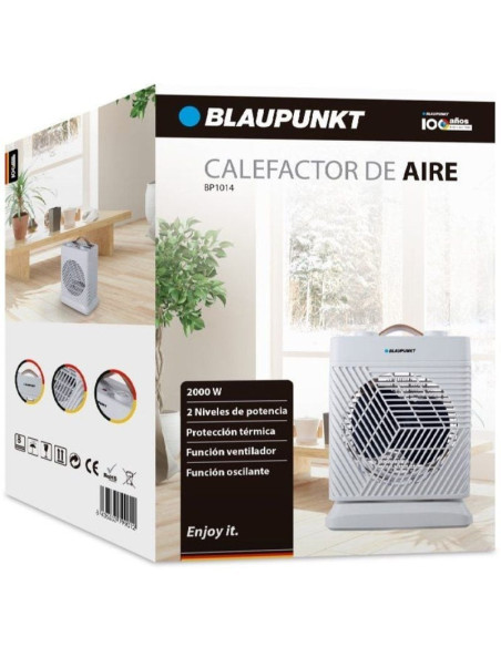 Calefactor blaupunkt bp1014/ 2000w