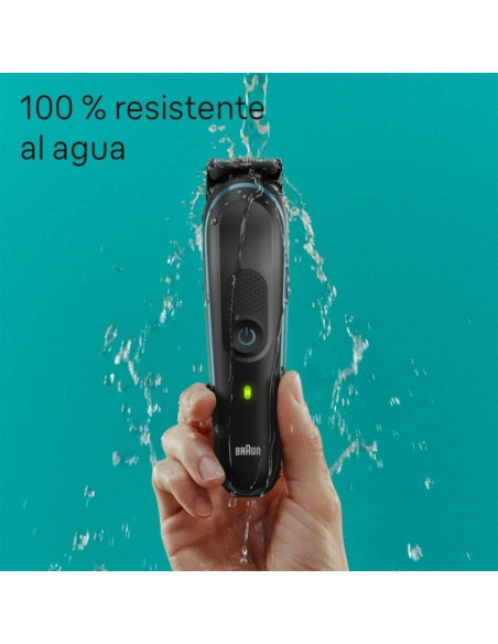 Recortadora 9 en 1 braun series 5 mgk 5411/ con batería/ 7 accesorios