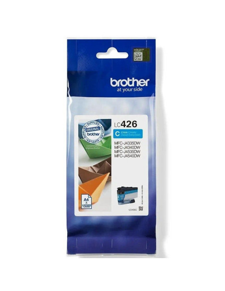 Cartucho de tinta original brother lc426c/ cian