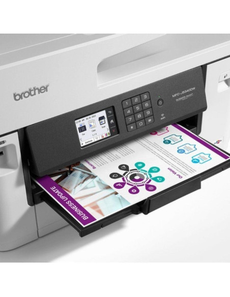 Multifunción a3 brother mfc-j5340dwe wifi/ fax/ dúplex/ blanca