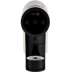 Cafetera de cápsulas delta q iconiq/ blanco