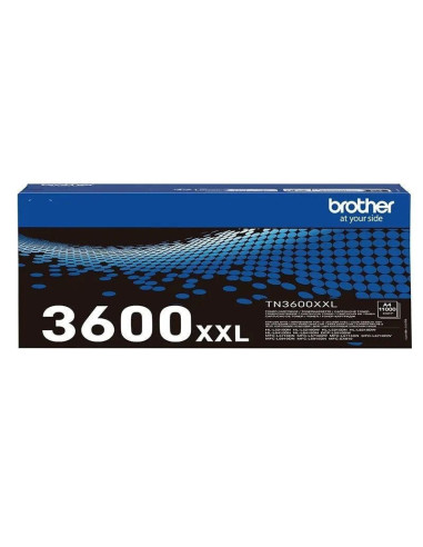 Tóner original brother tn3600xxl alta capacidad/ negro
