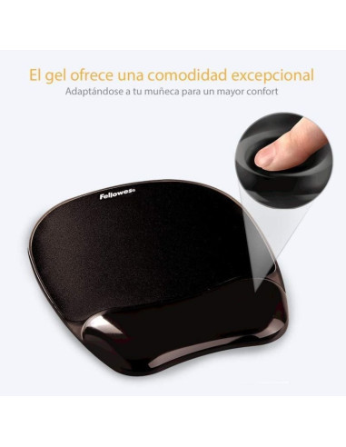 Alfombrilla ergonómica fellowes 9112101/ 25 x 20 x 235mm