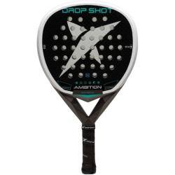 Pala de Pádel Drop Shot Explorer 9.0 2026/ Negra y Blanca