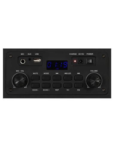 Altavoz portable con bluetooth fonestar california/ 200w