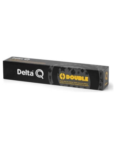 Cápsula delta double para cafeteras delta/ caja de 10