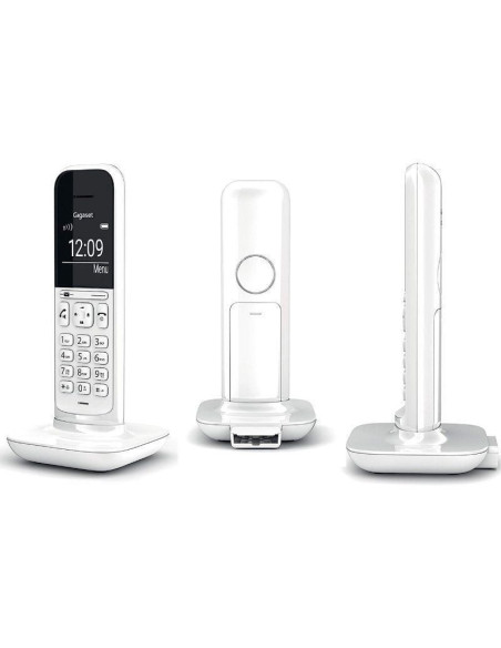 Teléfono inalámbrico gigaset cl390/ blanco