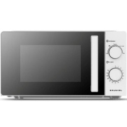 Microondas grunkel mwg-20grill/ 700w/ capacidad 20l/ función grill/ blanco