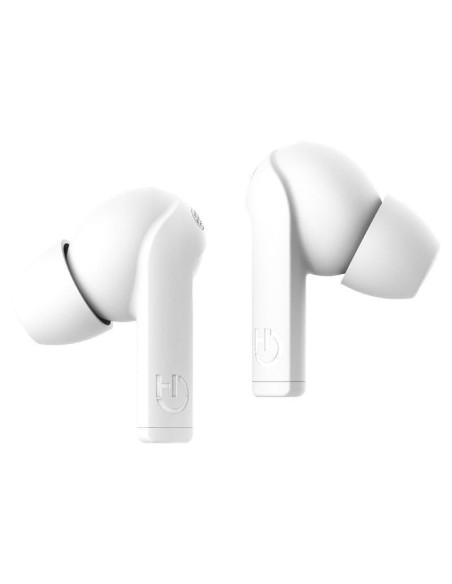 Auriculares bluetooth hiditec fenix tws con estuche de carga/ autonomía 6h/ blancos