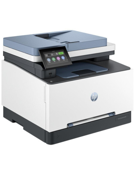 Multifunción láser color hp laserjet pro mfp 3302fdw wifi/ fax/ dúplex/ adf/ blanca y azul