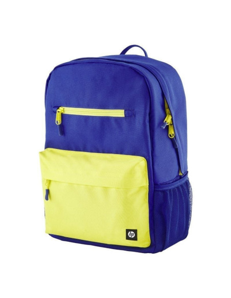 Mochila hp campus 7j596aa para portátiles hasta 15.6'/ azul y lima