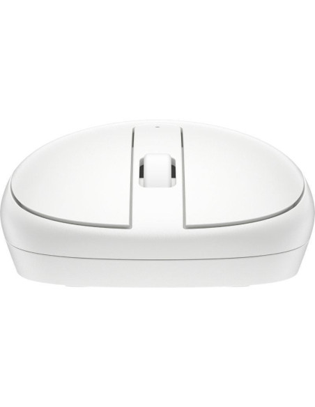 Ratón inalámbrico por bluetooth hp 240/ hasta 1600 dpi/ blanco lunar