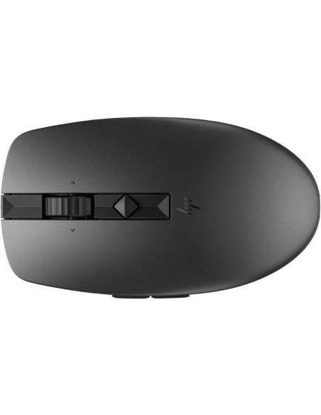 Ratón inalámbrico por bluetooth hp 710/ batería recargable/ hasta 3000 dpi/ negro