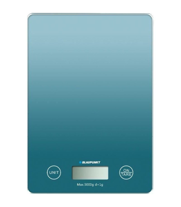 Báscula de cocina electrónica blaupunkt bp4014/ hasta 5kg/ azul
