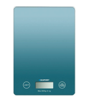 Báscula de cocina electrónica blaupunkt bp4014/ hasta 5kg/ azul