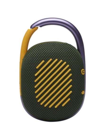 Altavoz con bluetooth jbl clip 4/ 5w/ 1.0/ verde