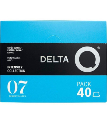 Cápsula delta deqafeinatus para cafeteras delta/ caja 40