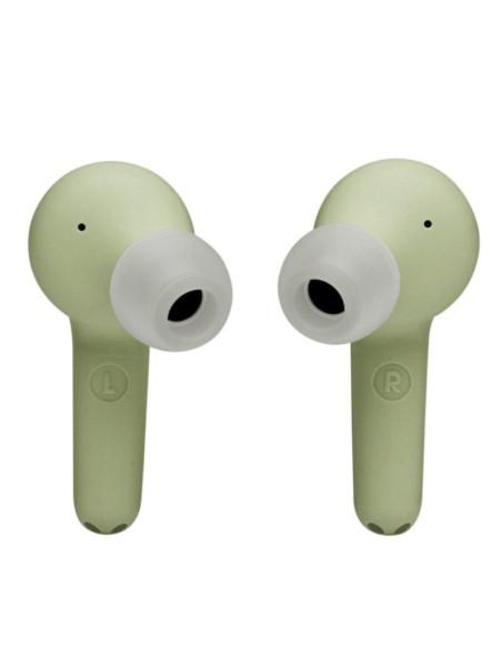 Auriculares bluetooth jbl tune 215 tws con estuche de carga/ autonomía 5h/ verdes