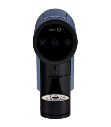 Cafetera de cápsulas delta q iconiq/ azul