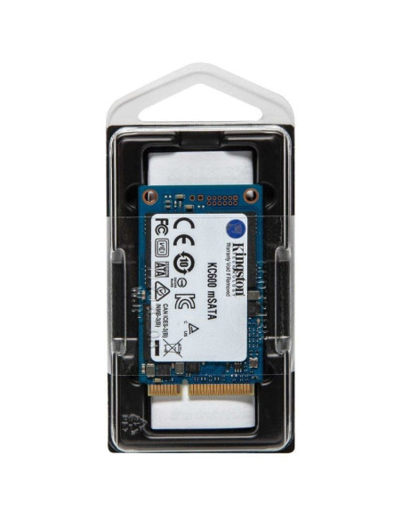 Disco ssd kingston kc600 1tb/ msata/ full capacity