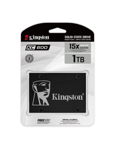 Disco ssd kingston kc600 1tb/ sata iii/ full capacity