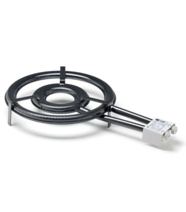 Paellero flames vlc t-460/ 2 quemadores/ diámetro 46cm
