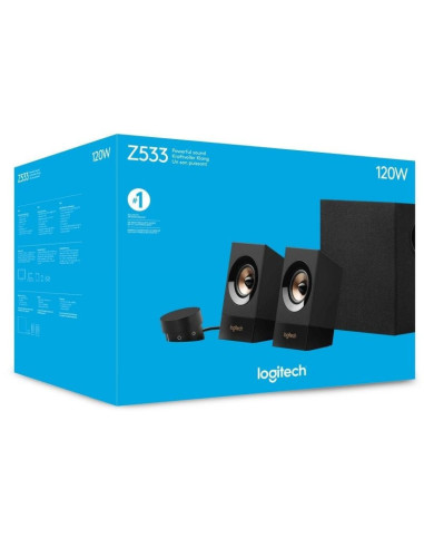Altavoces logitech z533/ 120w/ 2.1