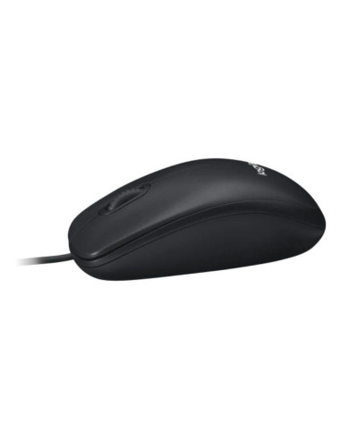 Ratón logitech m100/ hasta 1000 dpi/ negro