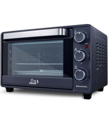 Horno de sobremesa grunkel hr-23easy/ 1600w/ capacidad 23l