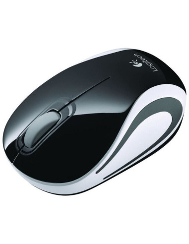 Ratón mini inalámbrico logitech m187/ hasta 1000 dpi