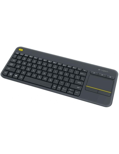 Teclado para smart tv logitech wireless touch k400 plus