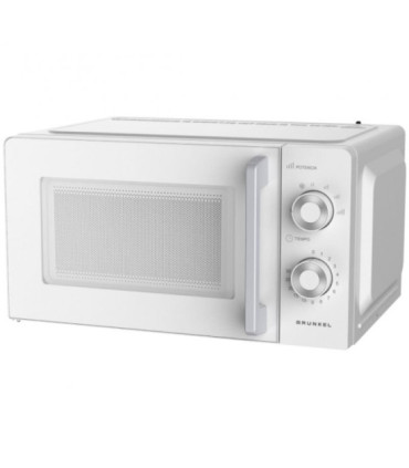 Microondas grunkel mw-20mg/ 700w/ capacidad 20l/ blanco