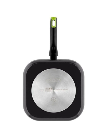 Grill monix eco nature m261231/ ø28cm/ aluminio forjado/ apto para inducción