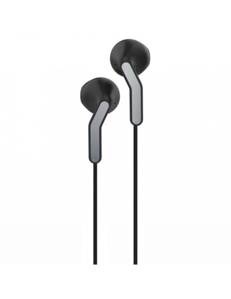 Auriculares intrauditivos muvit for change mchph0001/ con micrófono/ jack 3.5/ negros