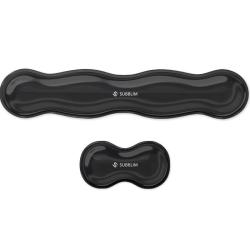 Pack de 2 Reposamuñecas Subblim Ergo Crystal Flex