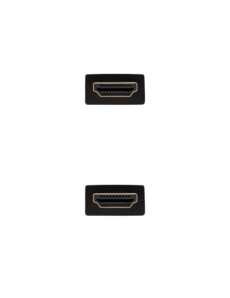 Cable hdmi 1.4 nanocable 10.15.1703/ hdmi macho - hdmi macho/ 3m/ negro
