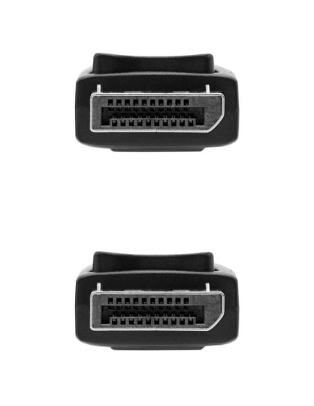 Cable displayport nanocable 10.15.2703/ displayport macho - displayport macho/ 3m/ negro