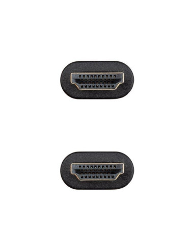 Cable hdmi 2.0 4k ccs nanocable 10.15.3901/ hdmi macho - hdmi macho/ 1m/ negro