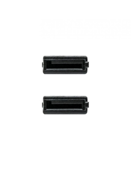 Cable sata nanocable 10.18.0101-oem/ sata hembra - sata hembra/ 50cm/ rojo