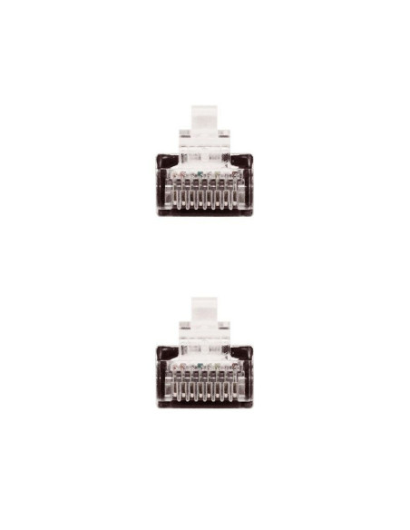 Cable de red rj45 utp nanocable 10.20.0400-l25-bk cat.6/ 25cm/ negro