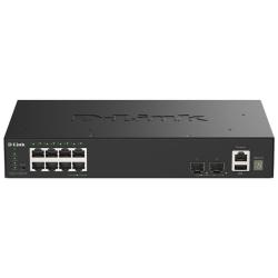 Switch Gestionable D-Link DGS-1530-10/E 8 Puertos/ RJ-45 Gigabit 10/100/1000/10G/ SFP